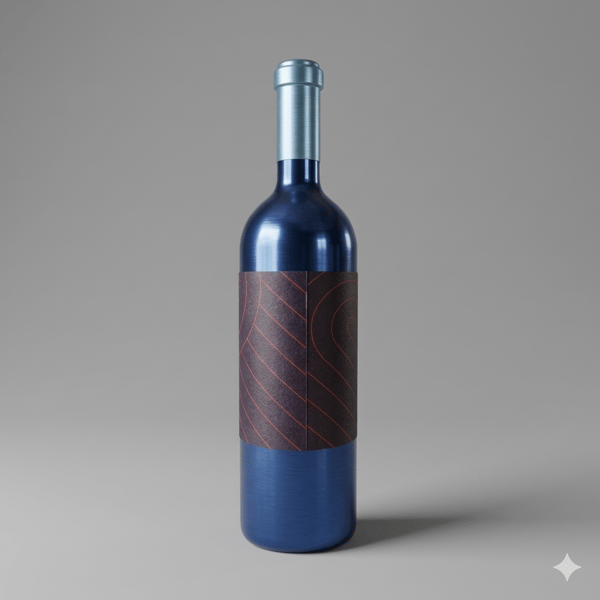Wine bottle - Curve