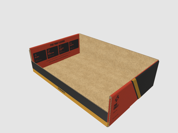 Snacks · Display Lock Tray
