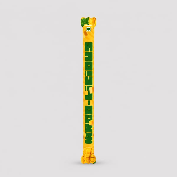 Mango Toffee Wrapper Packaging Mockup