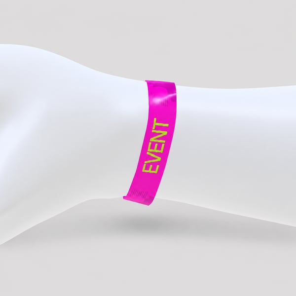 Minimal Wristband Mockup