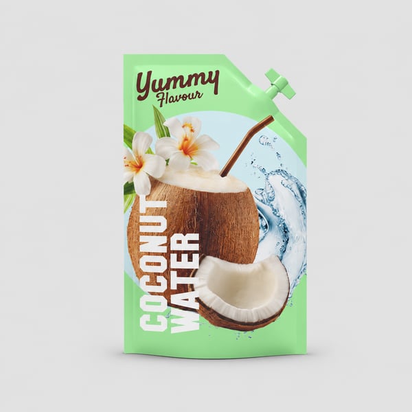 Natural Coconut Water Drink Pouch