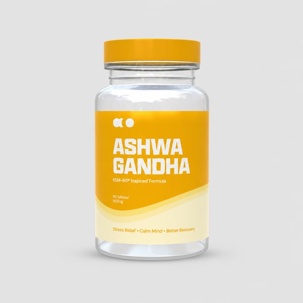 Ayurvedic Supplement Packaging Mockup