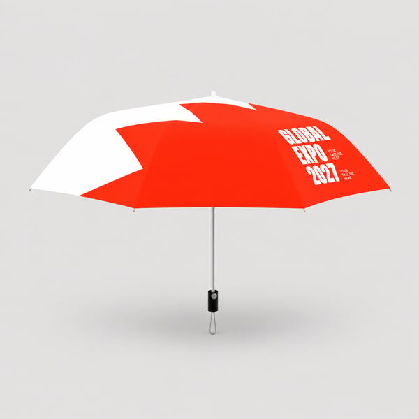 Event Marketing Umbrella Mockup