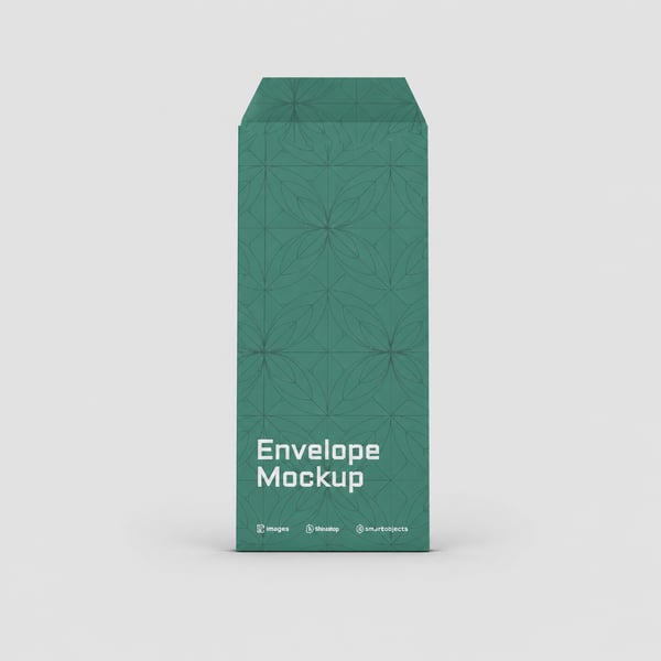 Thankyou Vertical Envelope Mockup