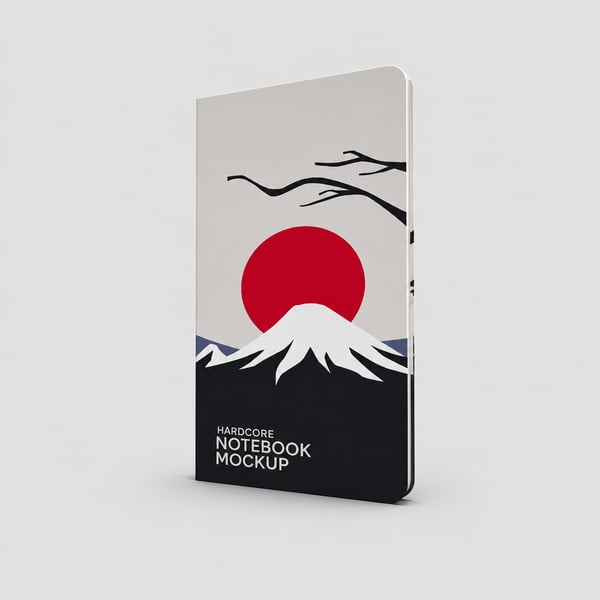 Minimal Zen Hardcover Notebook