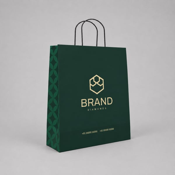 Elegant Brand Shopping Bag Template