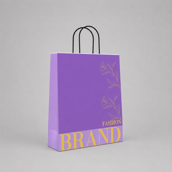 Fashion Brand Shopping Bag Design
