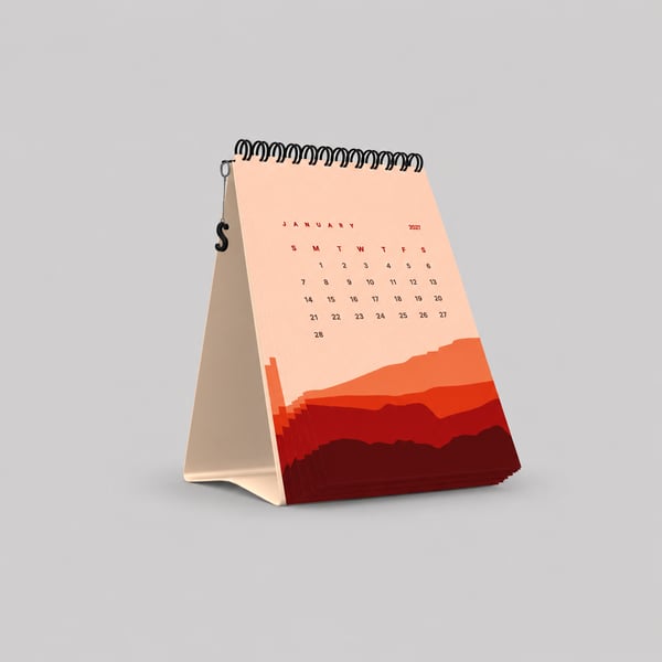 Mountain | Table Calendar
