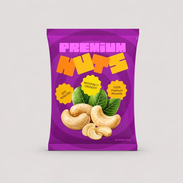 Luxury Nuts Food Packaging