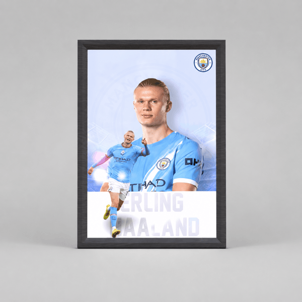 Full Photo Frame - Manchester City Haaland