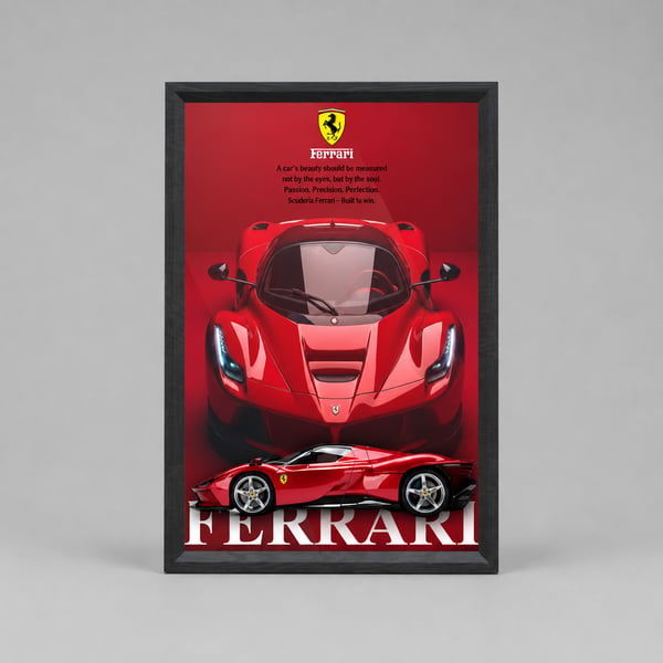 Full Photo Frame -Ferrari