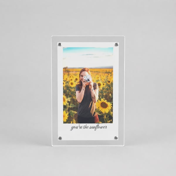 Glass Magnet - Sunflower