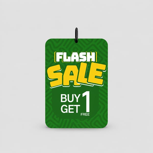 Retail Store Sale Promotion Dangler