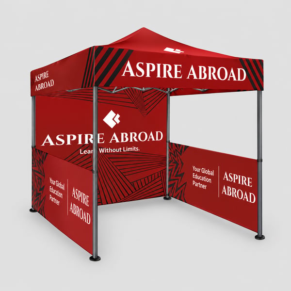 Trade Show Branding Tent Mockup