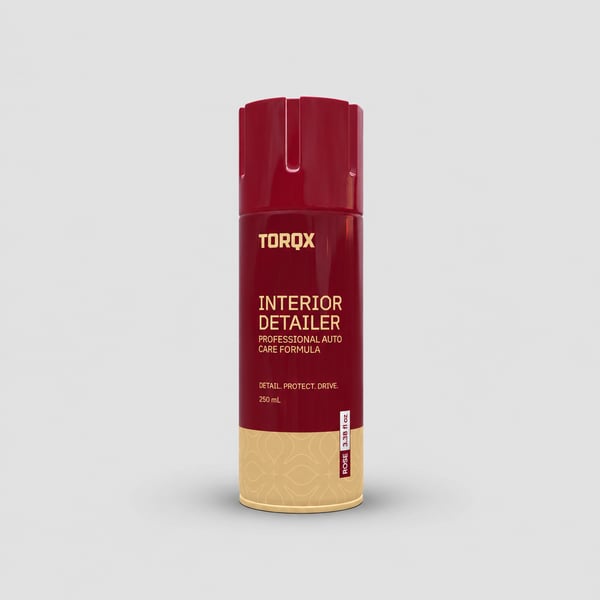 Automotive Interior Detailer Spray Can Packaging Mockup