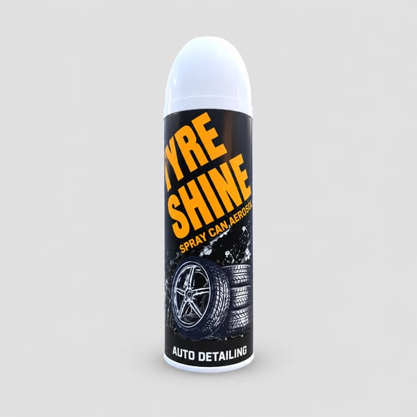 Professional Tire Shine Spray Can