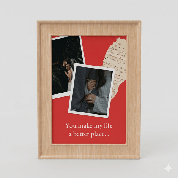 Normal Photo Frame- Text
