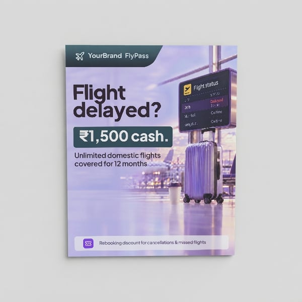 Lavender Flight Cover Poster – Poster · 16×20″